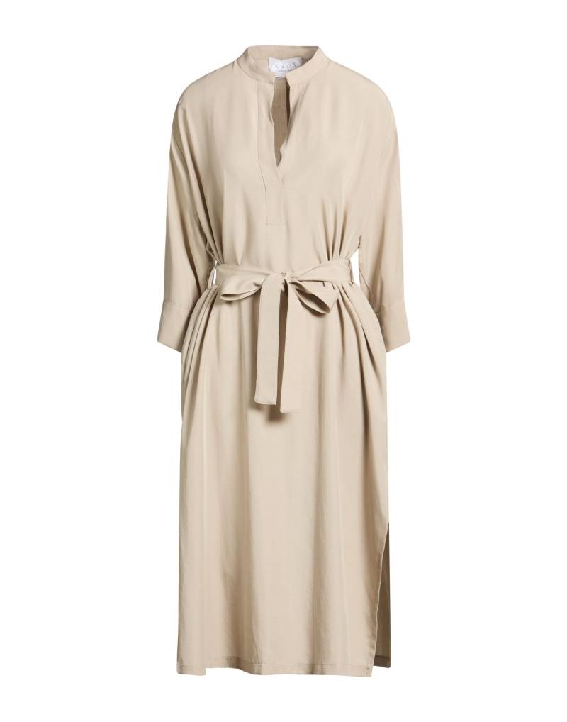 KAOS Midi-kleid Damen Beige von KAOS