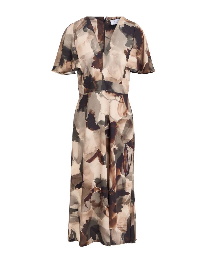 KAOS Midi-kleid Damen Beige von KAOS