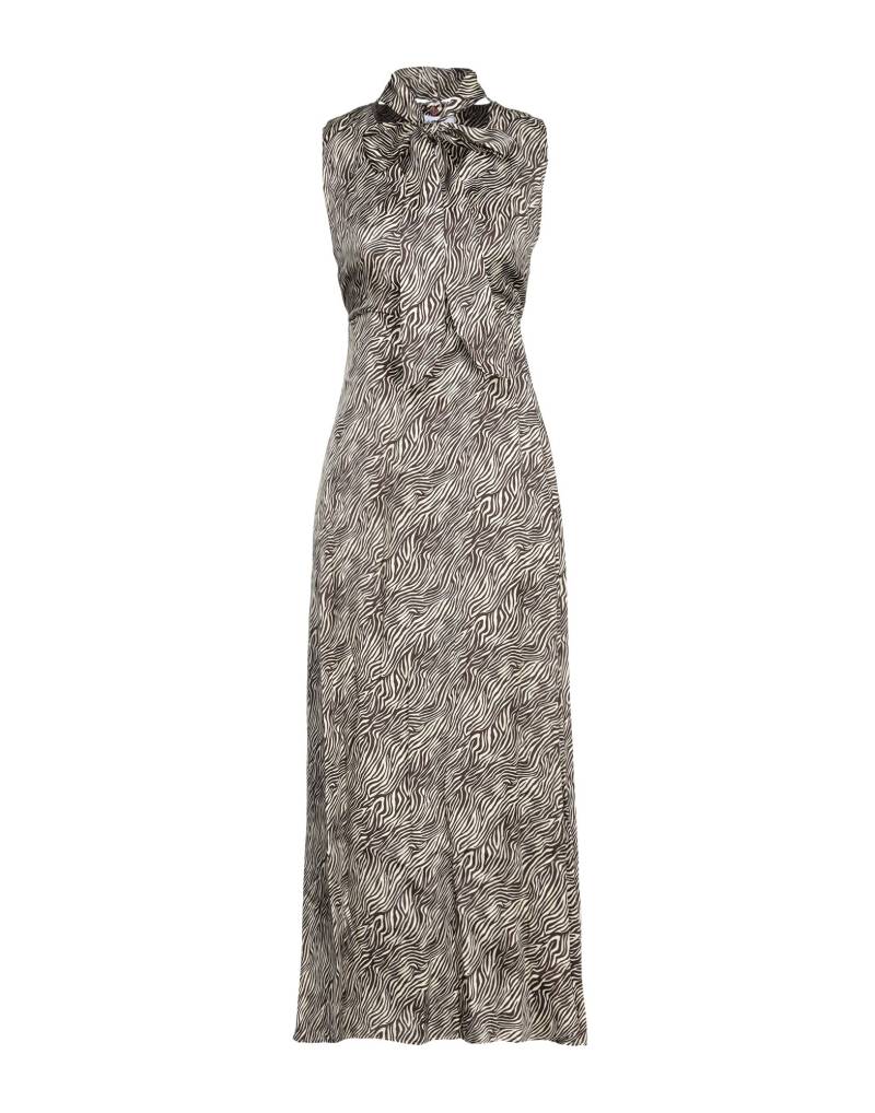 KAOS Midi-kleid Damen Dunkelbraun von KAOS