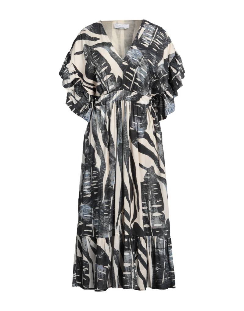 KAOS Midi-kleid Damen Braungrau von KAOS