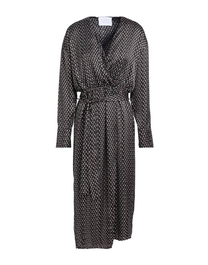 KAOS Midi-kleid Damen Schwarz von KAOS