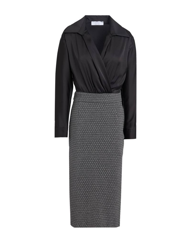 KAOS Midi-kleid Damen Schwarz von KAOS