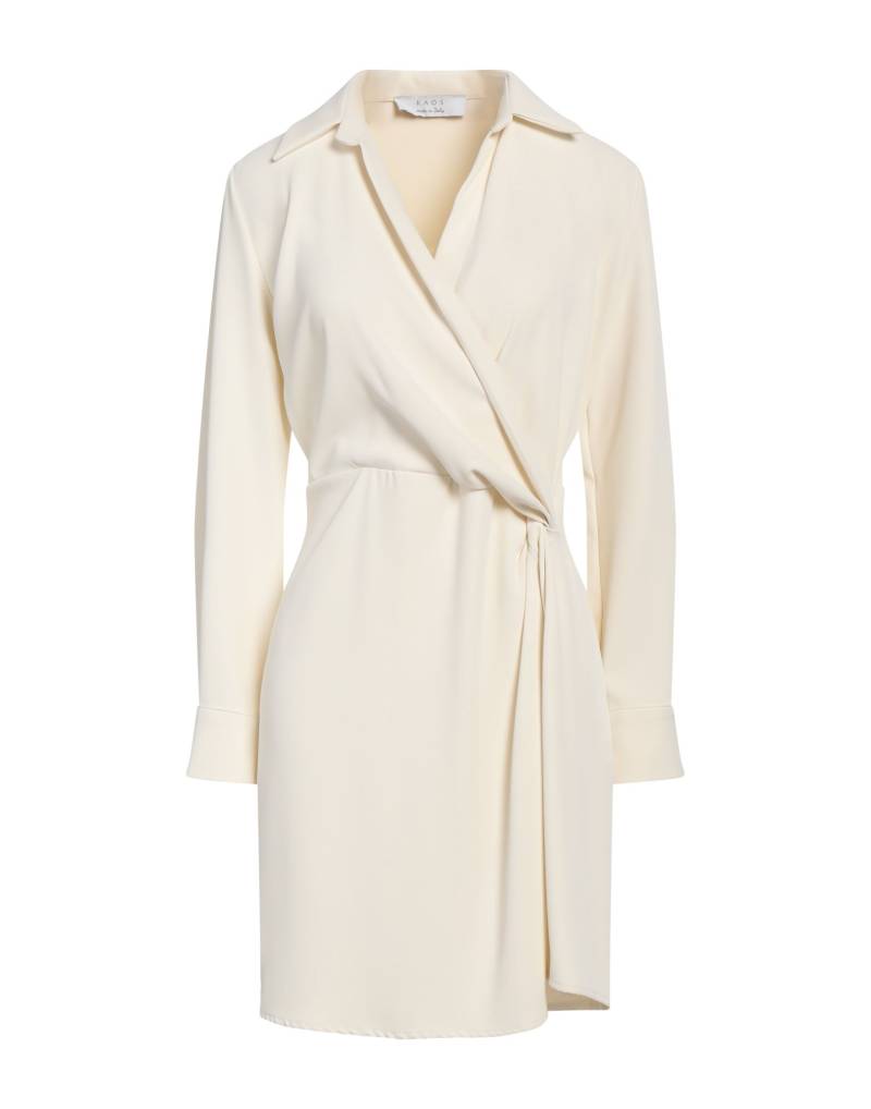 KAOS Mini-kleid Damen Elfenbein von KAOS