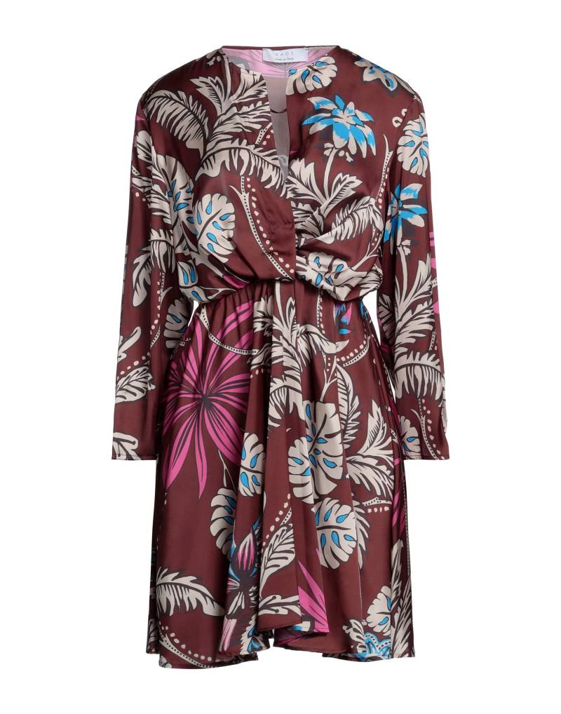 KAOS Mini-kleid Damen Schokobraun von KAOS