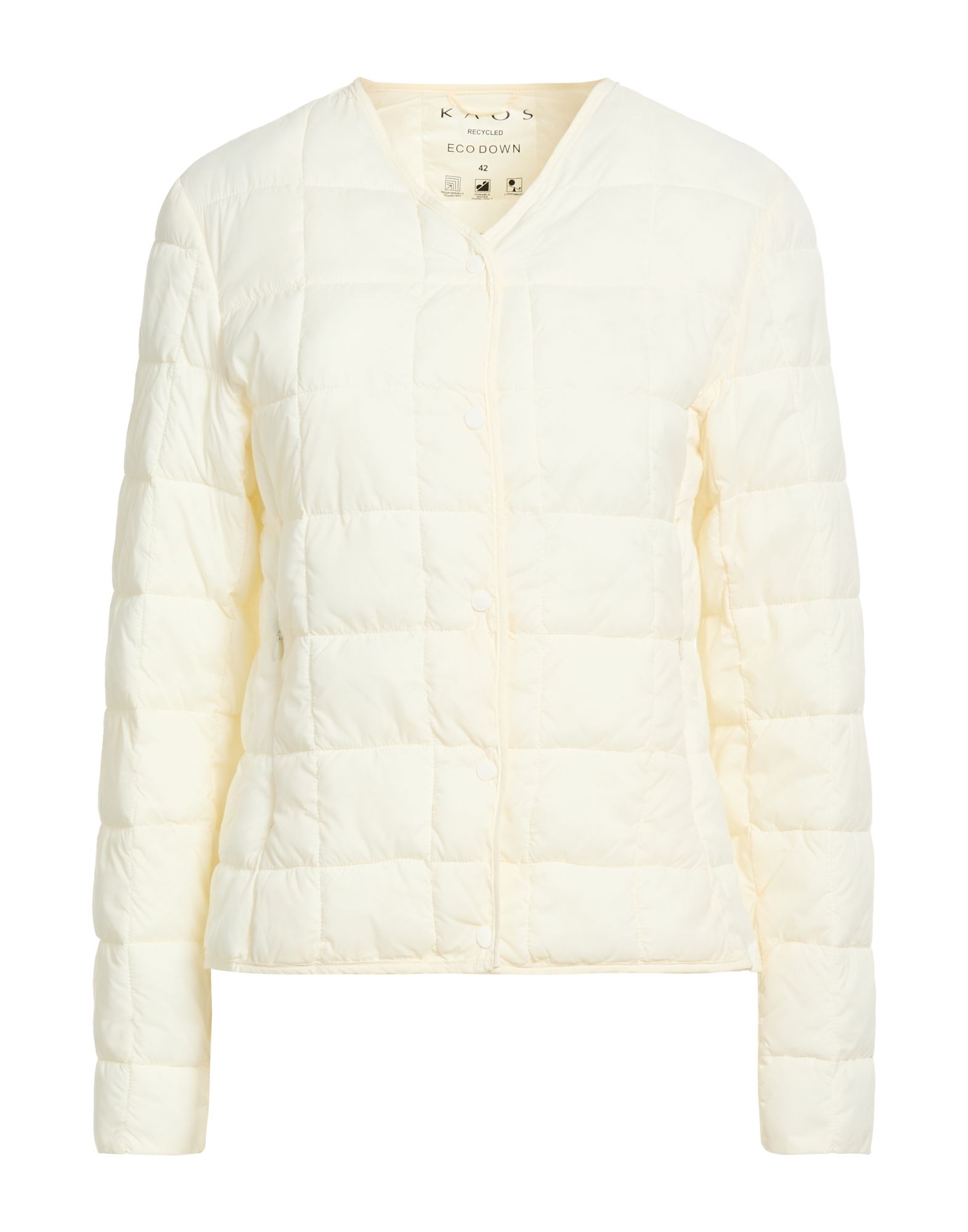 KAOS Pufferjacke & Daunenjacke Damen Cremeweiß von KAOS