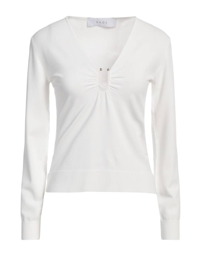 KAOS Pullover Damen Weiß von KAOS