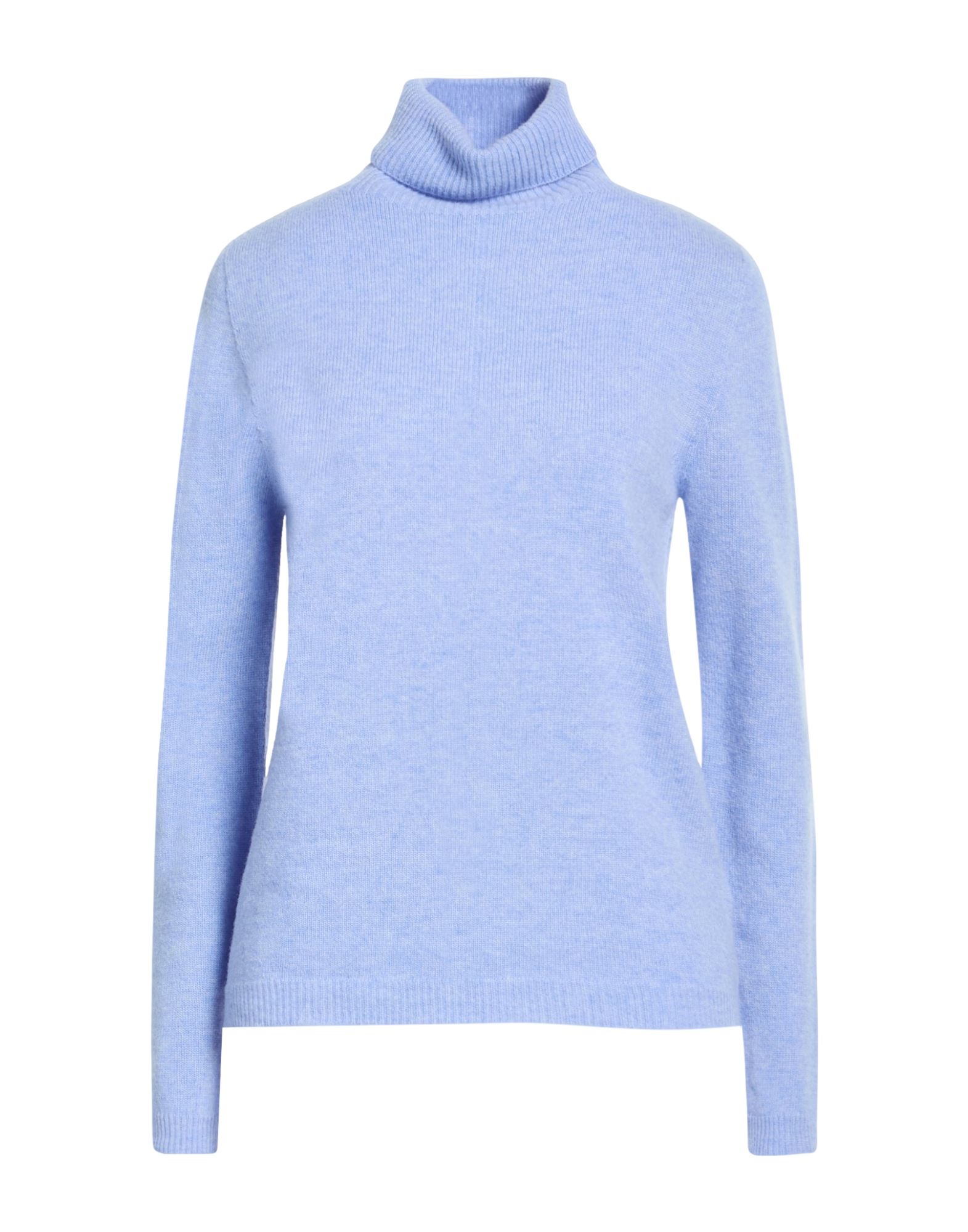 KAOS Rollkragenpullover Damen Azurblau von KAOS