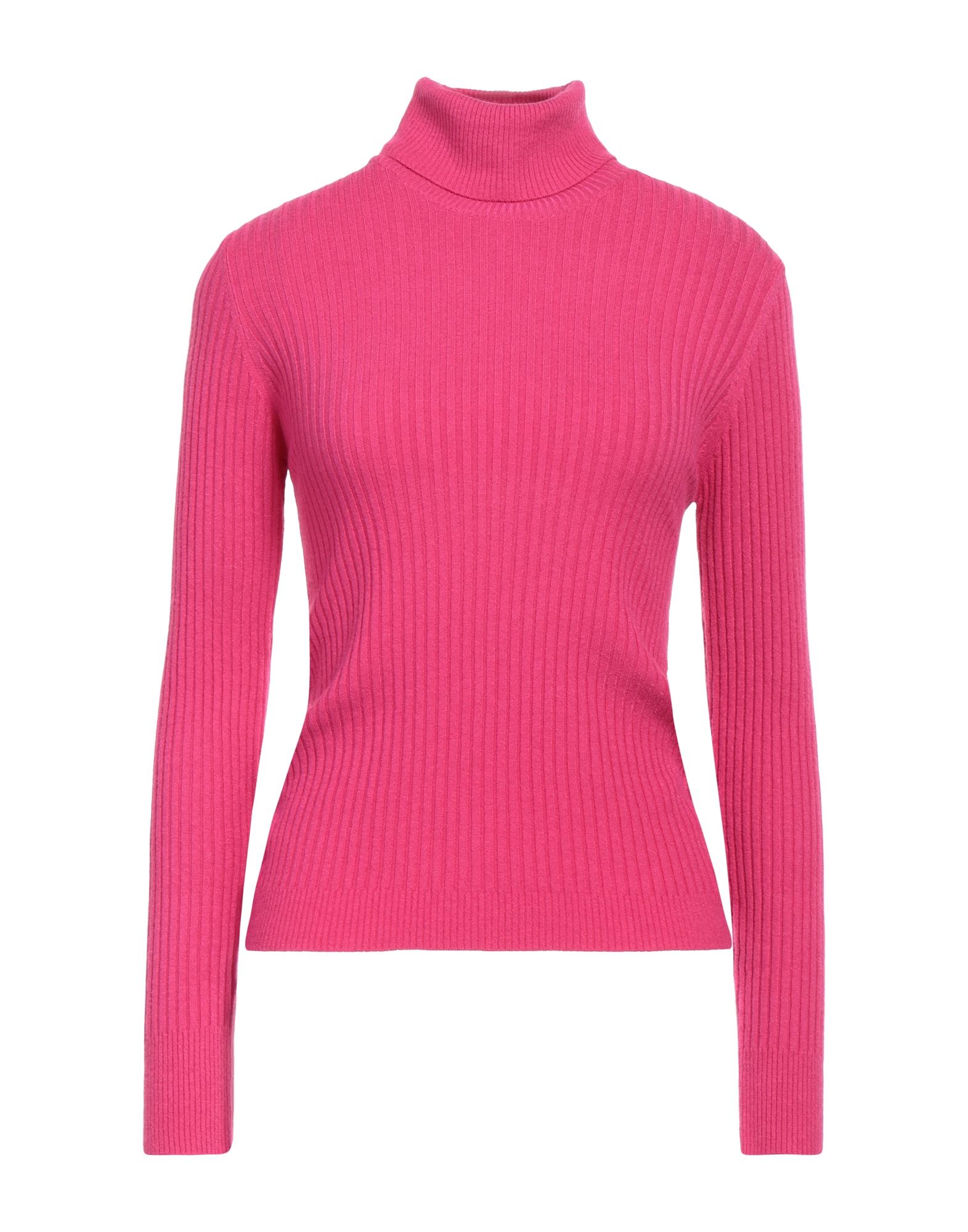 KAOS Rollkragenpullover Damen Fuchsia von KAOS