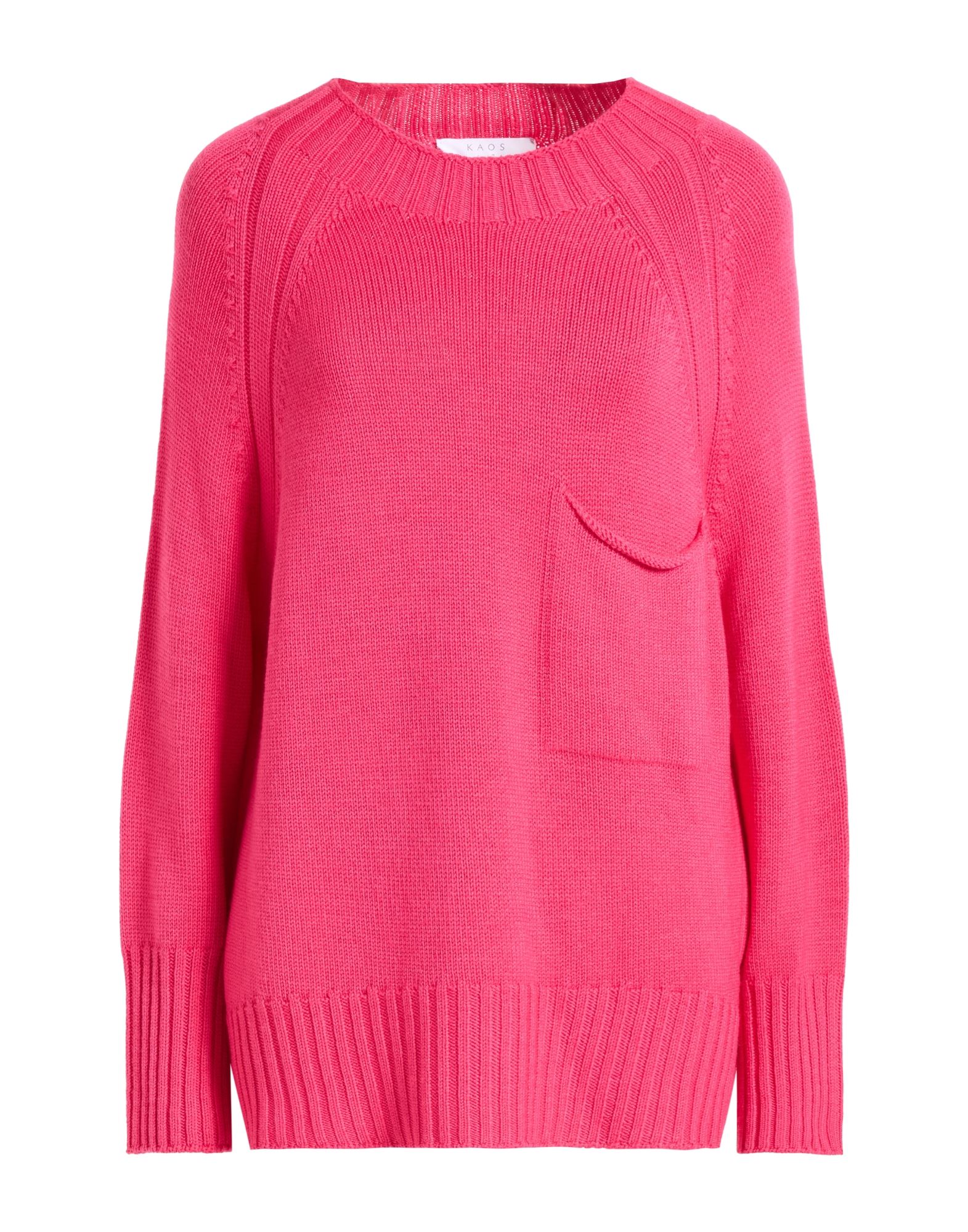 KAOS Rollkragenpullover Damen Fuchsia KAOS Rollkragenpullover Damen Fuchsia von KAOS