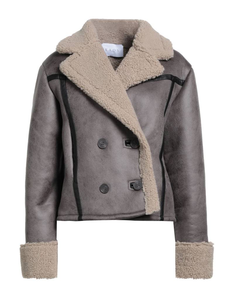 KAOS Shearling- & Kunstfell Damen Maulwurfsgrau von KAOS