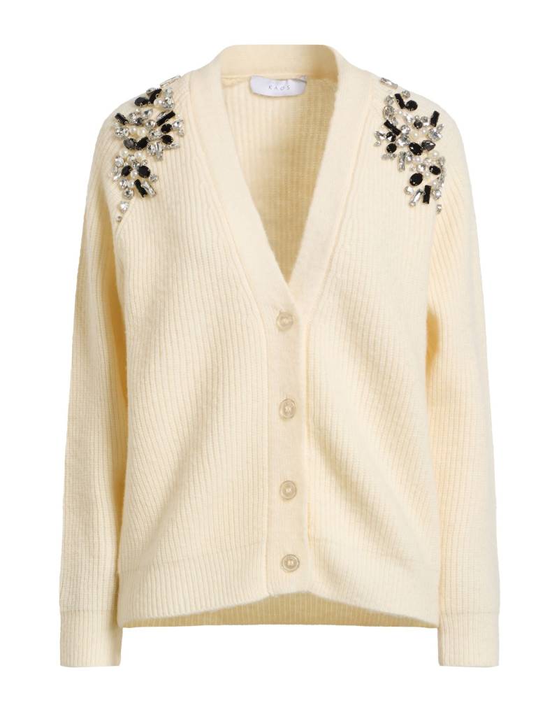 KAOS Strickjacke Damen Cremeweiß von KAOS