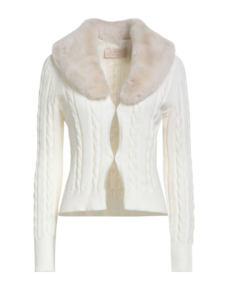 KAOS Strickjacke Damen Cremeweiß von KAOS