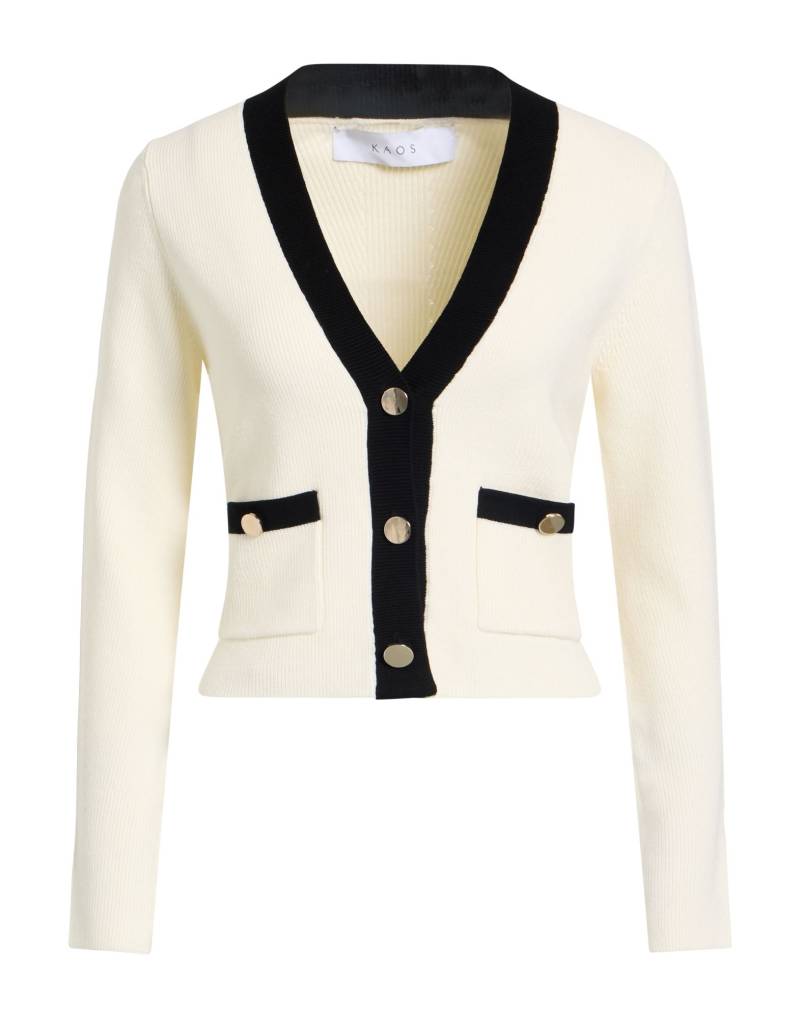 KAOS Strickjacke Damen Elfenbein von KAOS