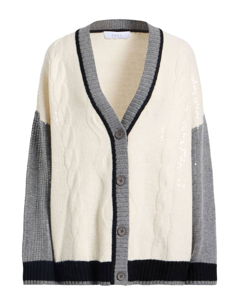 KAOS Strickjacke Damen Elfenbein von KAOS