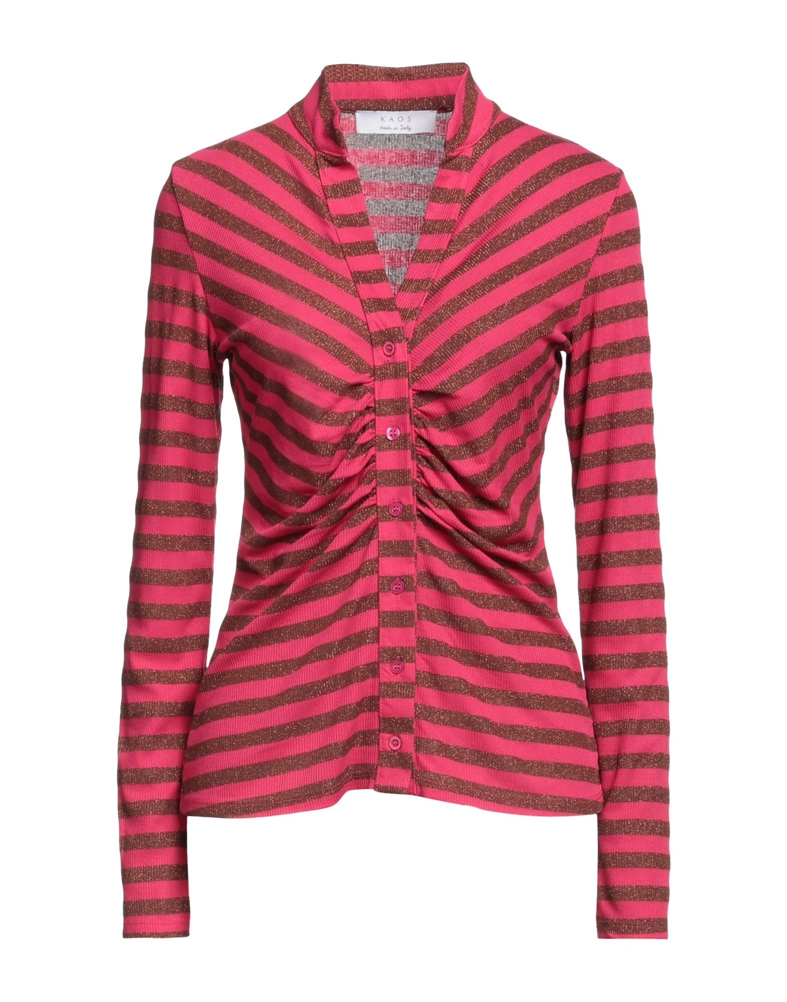 KAOS Strickjacke Damen Fuchsia von KAOS