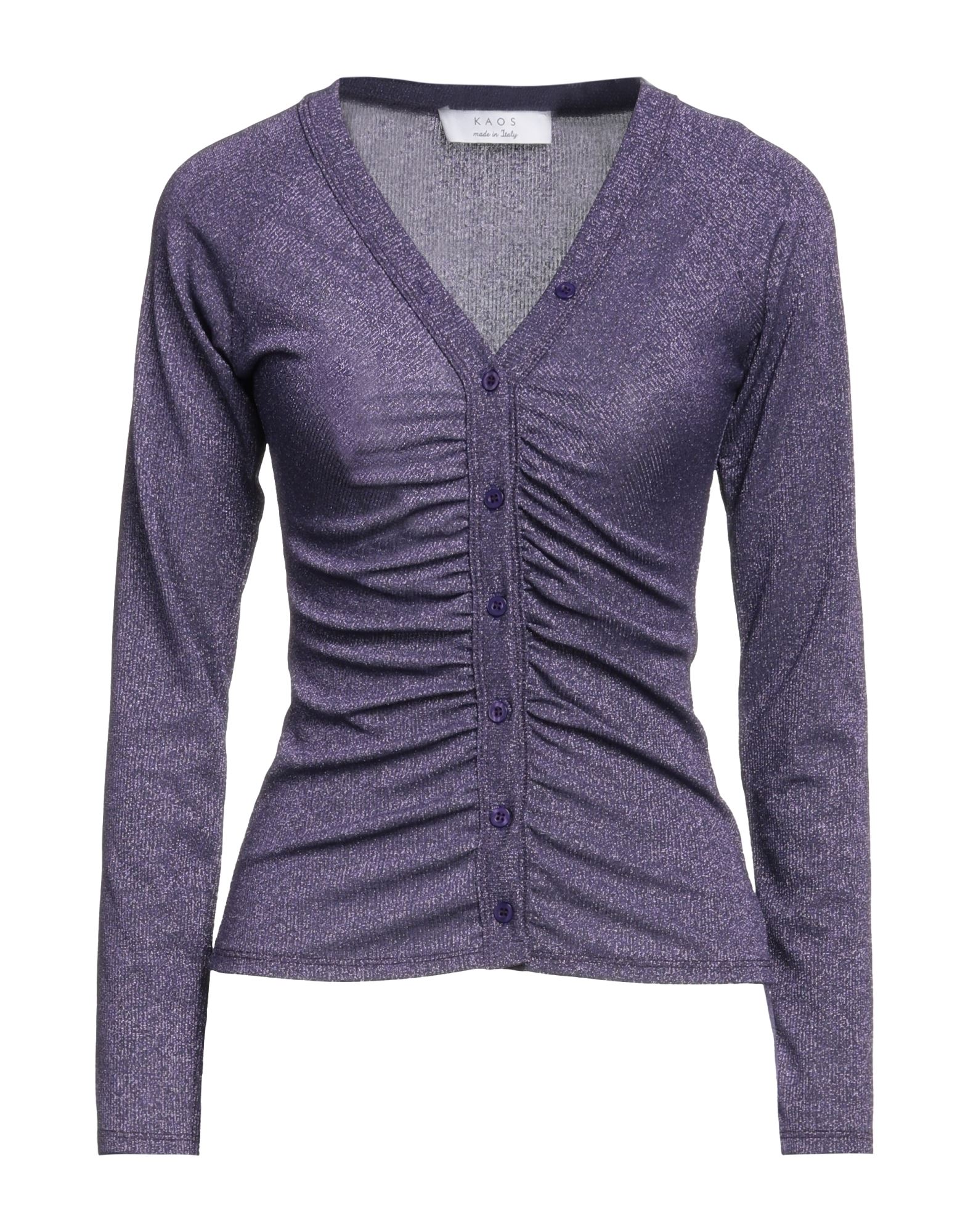 KAOS Strickjacke Damen Violett von KAOS