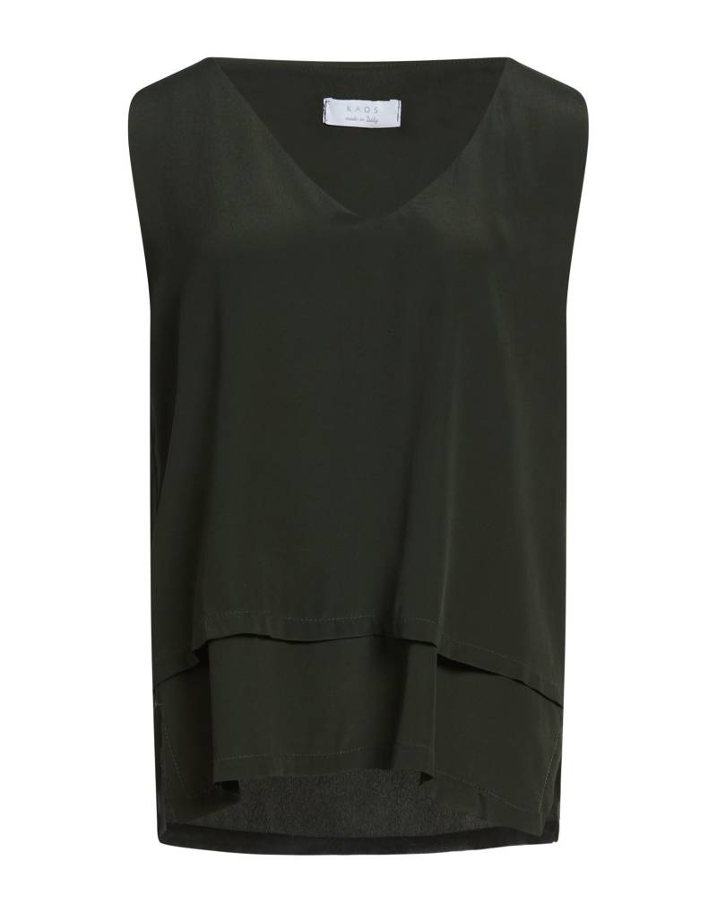 KAOS Top Damen Dunkelgrün von KAOS
