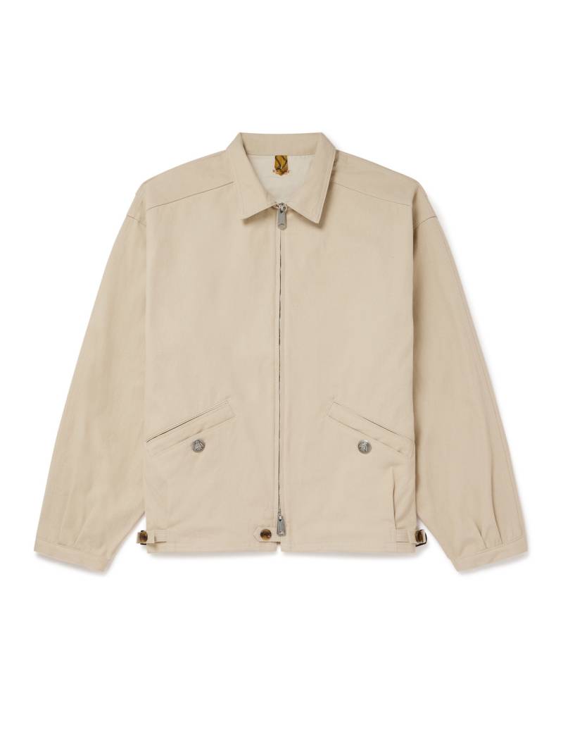 KAPITAL - Kayak Paw-Paw Cotton-Canvas Blouson Jacket - Men - Neutrals - 3 von KAPITAL