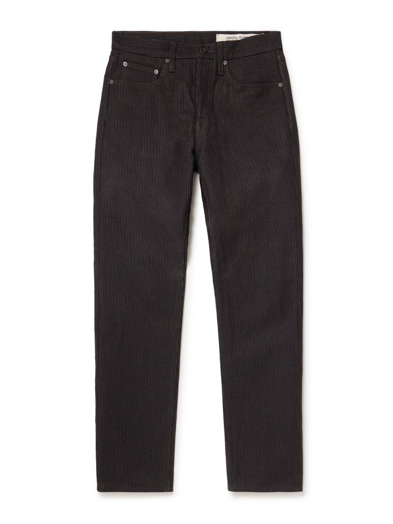 KAPITAL - Monkey Cisco Straight-Leg Embroidered Century Denim Jeans - Men - Black - UK/US 32 von KAPITAL