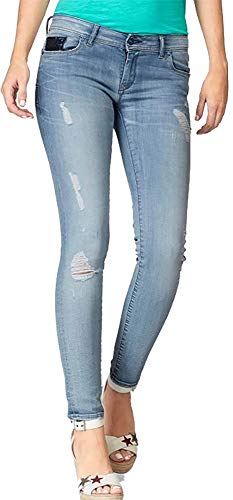 KAPORAL Damen Jeans Jypsy Destroyed Push Up (Blue Used, 27W / 32L) von KAPORAL