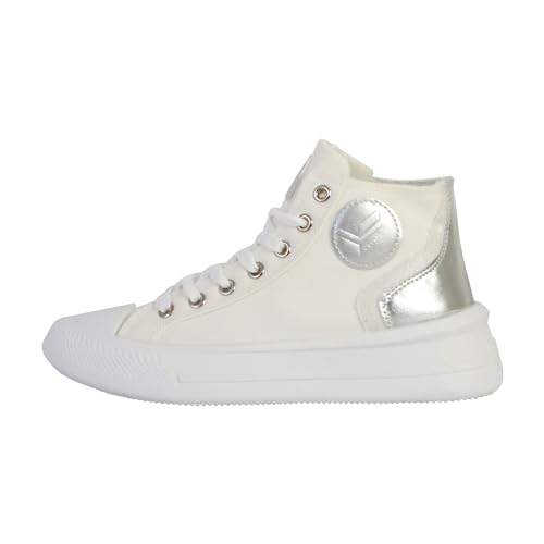 KAPORAL Damen Kamelie Sneaker, Weiß Irise, 39 EU KAPORAL Damen Kamelie Sneaker, Weiß Irise, 39 EU von KAPORAL