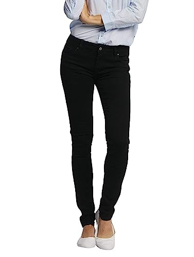 Kaporal Damen Locka Jeans, Black Black, 24W / 30L von KAPORAL