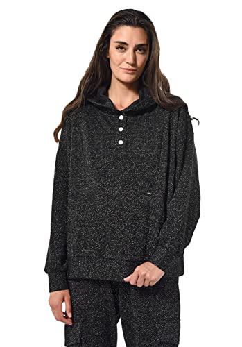 Kaporal Damen Sweatshirt Modell Flex-Farbe: Schwarz-Größe XS, 32 von KAPORAL