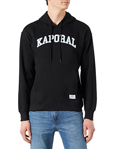 Kaporal Herren Catch Kapuzenpullover, Schwarz, S von KAPORAL