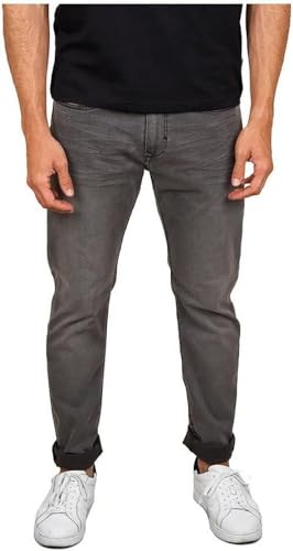 Kaporal Herren Darkk Jeans, Edelstahl, 33W x 32L von KAPORAL