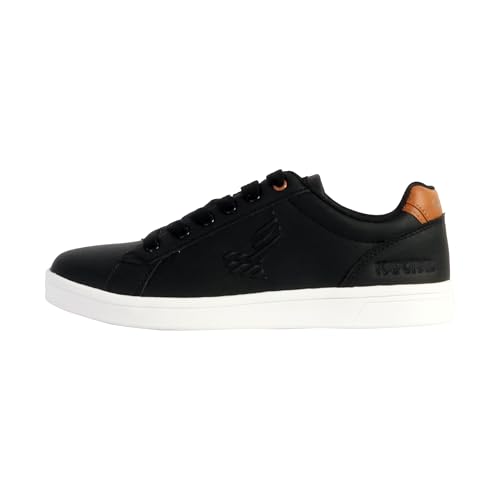 KAPORAL Herren Darmy Sneaker, Schwarz Hellbraun, 46 EU von KAPORAL