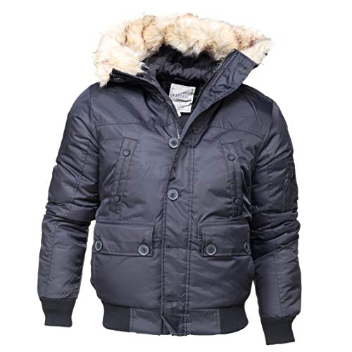 Kaporal Herren Fast Mantel, Schwarz (Black Black), XL von KAPORAL