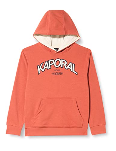 Kaporal Jungen Peace Kapuzenpullover, pfirsich, 12 Jahre von KAPORAL