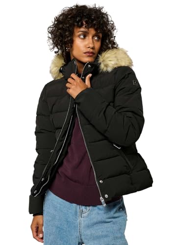 Kaporal Damen, Damenjacke, Regular Fit, XXL Modell Mibby, Farbe: Schwarz, Größe S, 36 Kaporal Damen, Damenjacke, Regular Fit, XXL Modell Mibby, Farbe: Schwarz, Größe S, 36 von KAPORAL