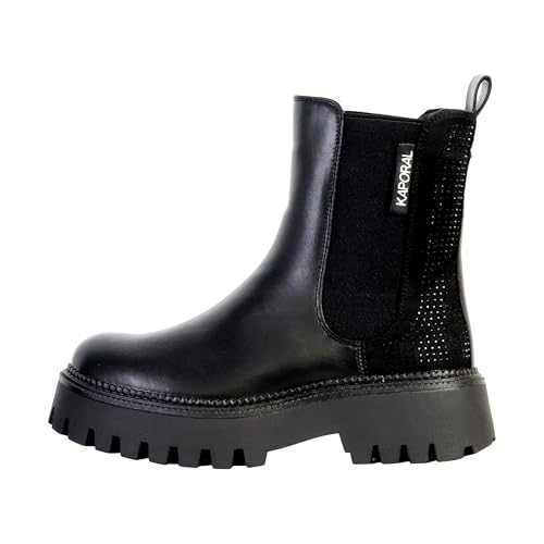 Kaporal Damen Crissy Sneaker, Schwarzer Strass, 40 EU von KAPORAL