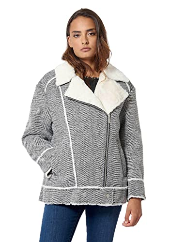 Kaporal Damen Damenjacke-Modell DOYOU-Farbe Asphalt-Größe S, Asphalgrau, 36 von KAPORAL