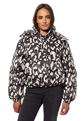 Kaporal Damen Damenjacke-Modell Daily-Farbe: Schwarz/Beige-Größe S, Blabei, 36 Kaporal Damen Damenjacke-Modell Daily-Farbe: Schwarz/Beige-Größe S, Blabei, 36 von KAPORAL