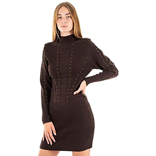 Kaporal Damen Damenkleid-Modell FORDA-Farbe: Kakao-Größe XS, Kakaofarben, X-Small von KAPORAL