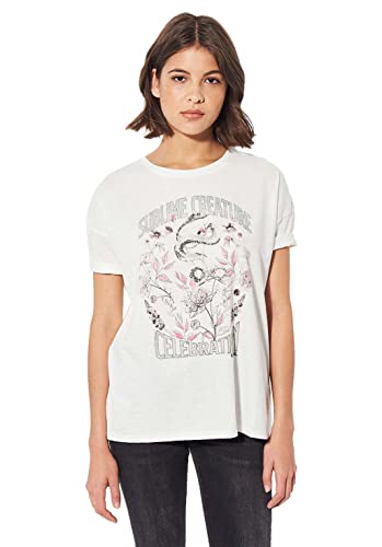 Kaporal Damen Folie T-Shirt Modell Film-Farbe: Offwhite-Größe XS, Offwhi Kaporal Damen Folie T-Shirt Modell Film-Farbe: Offwhite-Größe XS, Offwhi von KAPORAL