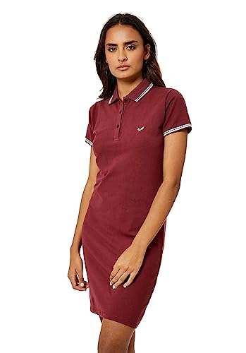Kaporal Damen Julix Robe, Ziegelrot, Small von KAPORAL