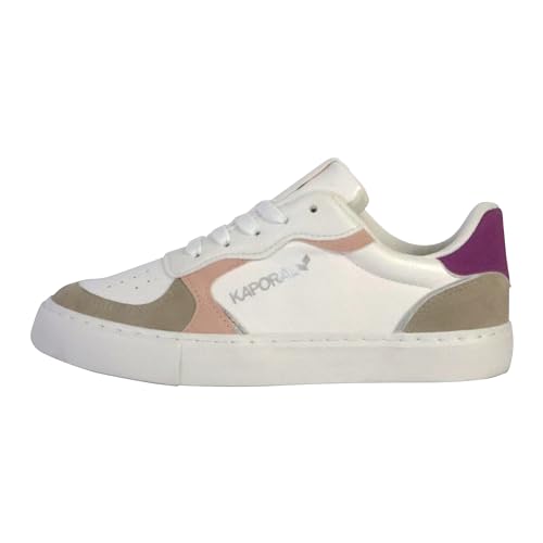 Kaporal Damen Sekoia Sneaker, Weiß/Rosa, 36 EU Kaporal Damen Sekoia Sneaker, Weiß/Rosa, 36 EU von KAPORAL