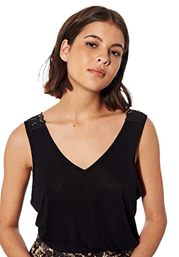 Kaporal Damen T-Shirt Modell FROZ-Farbe: Schwarz-Größe XS Kaporal Damen T-Shirt Modell FROZ-Farbe: Schwarz-Größe XS von KAPORAL