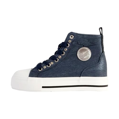 Kaporal Damen Tattoo Sneaker, Iriseblau, 36 EU von KAPORAL