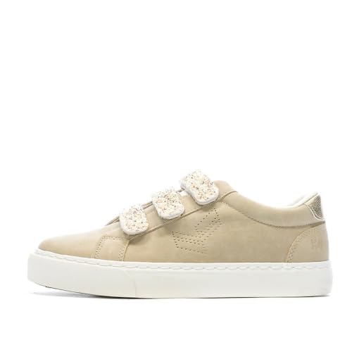 Kaporal Damen Tippy Sneaker, Beige Wildleder, 41 EU von KAPORAL