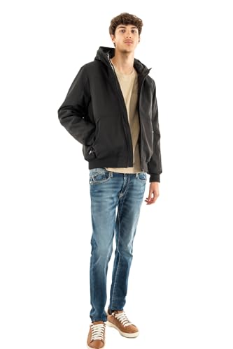 Kaporal Herren, Herrenjacke, Regular Fit, langärmlig, mit Kapuze, Modell Royer, Farbe: Schwarz, Größe 3XL, XXXL Kaporal Herren, Herrenjacke, Regular Fit, langärmlig, mit Kapuze, Modell Royer, Farbe: Schwarz, Größe 3XL, XXXL von KAPORAL