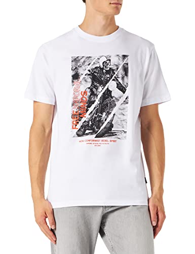 Kaporal Herren Blaze T-Shirt-Farbe Weiß-Größe S, S von KAPORAL
