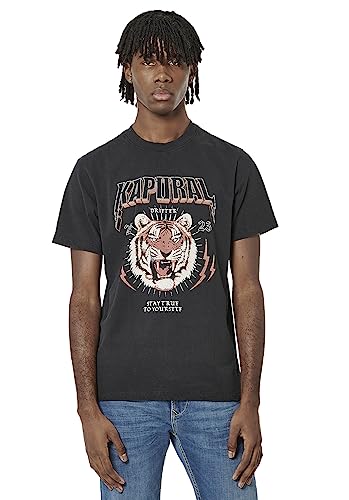 Kaporal Herren Costo T-Shirt, Schwarz, XL von KAPORAL