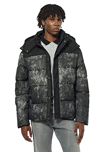 Kaporal Herren Herrenjacke-Modell SORK-Farbe Grey Melanged-Größe XXL, Grau meliert von KAPORAL