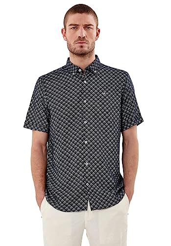 Kaporal Herren Meso Klassisches Hemd, Marineblau, S Kaporal Herren Meso Klassisches Hemd, Marineblau, S von KAPORAL