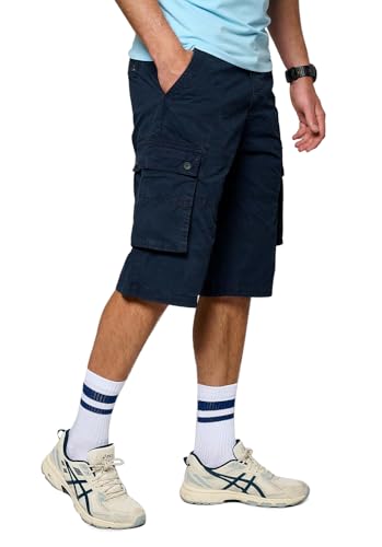 Kaporal Herren Nepal Klassische Shorts, Marineblau, 31W von KAPORAL