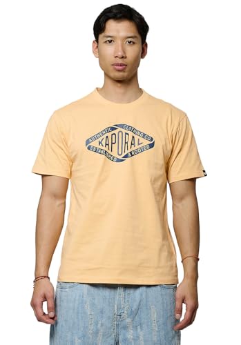 Kaporal Herren Raz T-Shirt, Apricot, M Kaporal Herren Raz T-Shirt, Apricot, M von KAPORAL